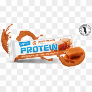 Grand Caramel Flavour - Maxsport Protein Bar Caramel, HD Png Download