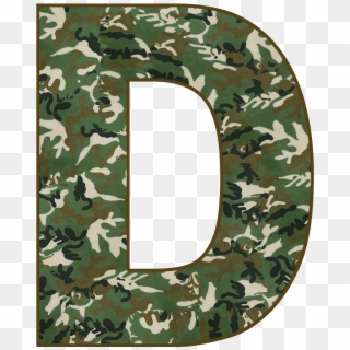 Pin By Dayana Gonzalez On Cod In 2019 - Letter D Camo, HD Png Download
