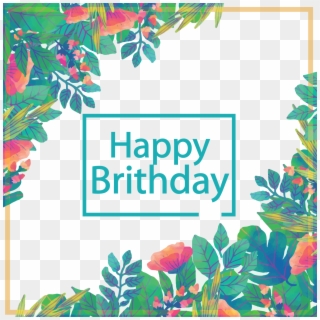 Leaves Png Images Transparent - Happy Birthday Card Png, Png Download