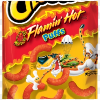 Flamin Hot Cheetos Puffs, HD Png Download
