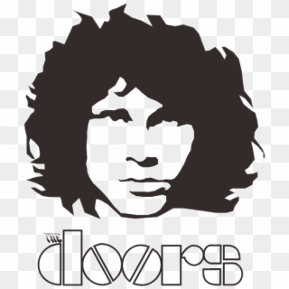 Download - Jim Morrison The Doors Logo, HD Png Download