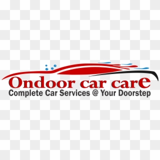 Cropped Ondoor Car Wash Logo Design 1 - Graphic Design, HD Png Download