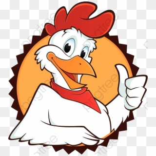 Cartoon Pattern Png Format - Cartoon Chicken Thumbs Up, Transparent Png