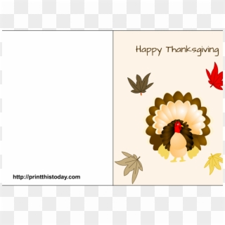 Coloring Inspirations Printable Thanksgiving Note Cards, HD Png Download