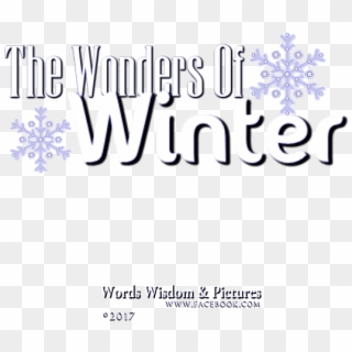 Winter Word Art - Winter Word Art Png, Transparent Png
