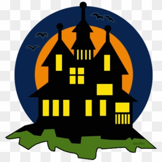 Spooky House Clip Art, HD Png Download
