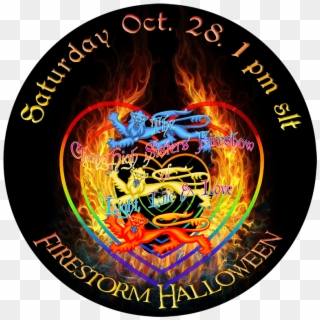 Firestorm's 2017 Halloween Party « Firestorm Viewer - Circle, HD Png Download