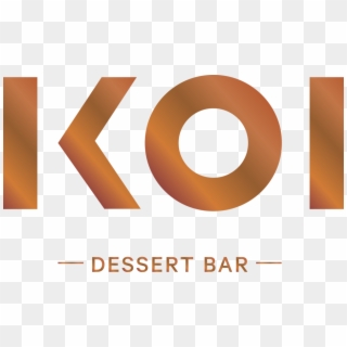 Koi Logo Copper - Koi Dessert Bar Logo, HD Png Download