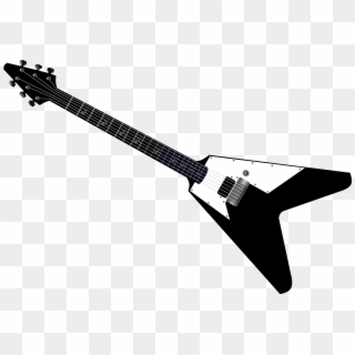 Clip Art Library Download Electric Bass Musical Instrument - Electric Guitar Vector Png, Transparent Png