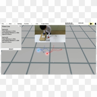 Use Mcframe Motion Color Tracking That Captures Specific - Tiled Path In Perspective, HD Png Download