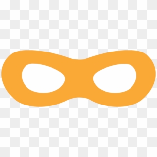 Superhero Mask Free Printable Yellow, HD Png Download