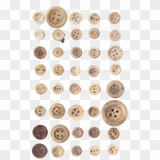 Grid Of An Assortment Of Buttons Of Different Sizes, HD Png Download