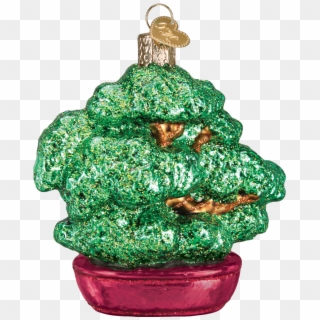 Bonsai Tree Glass Ornament - Christmas Tree, HD Png Download