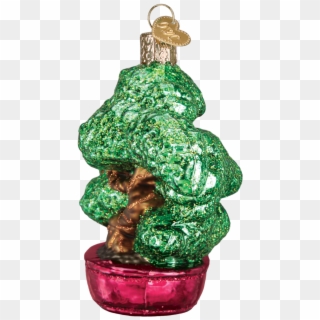 Old World Christmas Blown Glass Bonsai Tree Ornament, HD Png Download