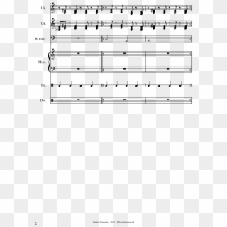Hawaii Islands Sheet Music Composed By Cédric Duquette - Sheet Music, HD Png Download