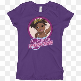 I'm A Pretty Princess T Shirt For African American - Girl, HD Png Download