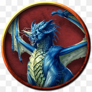Adult Blue Dragon, HD Png Download