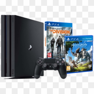 Ps4 Pro The Division Horizon Zd 395€ - Consola Ps 4 Pro, HD Png Download