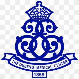 Queen's Medical Center Logo Blue - Queen's Health Systems Logo, HD Png Download