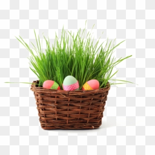 Easter Basket Png Image Background - Święta Wielkanocne 2018, Transparent Png