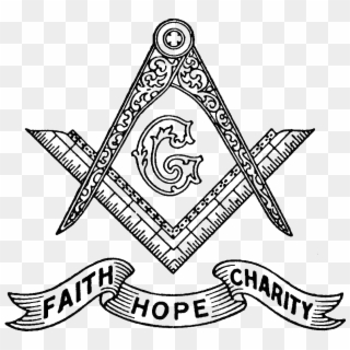 Freemasonry Symbol Faith Hope Charity - Freemason Symbol, HD Png Download