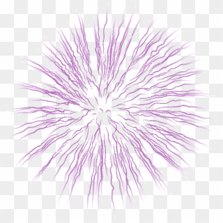 Clipart Fireworks Purple - Firework Vector Gif, HD Png Download