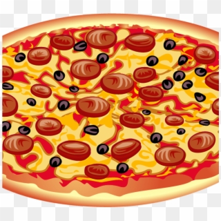 Pizza Clipart Images Pepperoni Pizza Clipart Transparent - Pizza Clip Art Free, HD Png Download