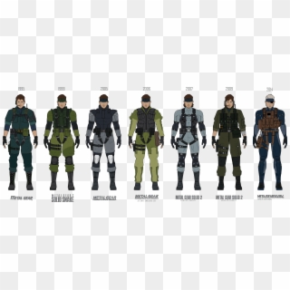 9198165 - >> - Solid Snake E Big Boss, HD Png Download