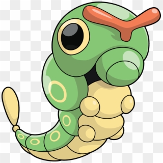 Pokemon Caterpie Is A Fictional Character Of Humans - Pokemon Caterpie Png, Transparent Png