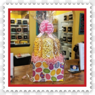 Easter Eggs Basket - Postage Stamp, HD Png Download