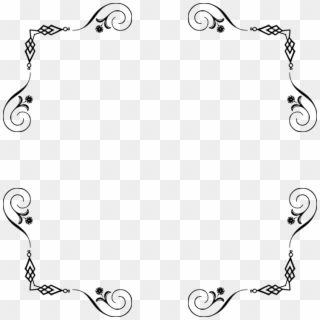 Borders And Frames Picture Frames Classic Clip Art, HD Png Download