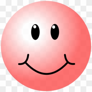 Pink Smiley Face Clip Art At Clker - Transparent Smiley Face Clip Art, HD Png Download