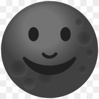 Moon Face Emoji Png - Moon Png Face, Transparent Png