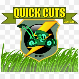 Quick Cuts Lawn Care - Cartoon Clipart Grass, HD Png Download