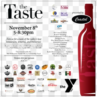You're Invited The Taste Will Be Held On Thursday, - Glass Bottle, HD Png Download