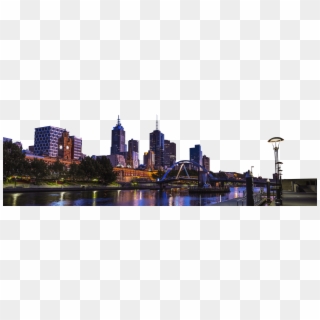 Melbourne City Skyline - Melbourne, HD Png Download
