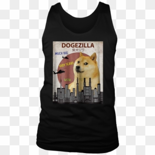 Dogezilla Shirt Funny Doge Meme Shiba Inu Dog Shirt, HD Png Download