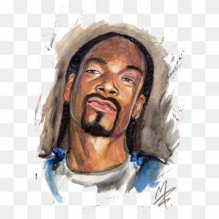Snoop Dogg Hip Hop - Watercolor Paint, HD Png Download