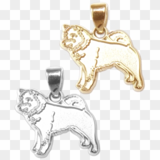 Shiba Inu Charm Or Pendant In Sterling Silver Or 14k - Pendant, HD Png Download