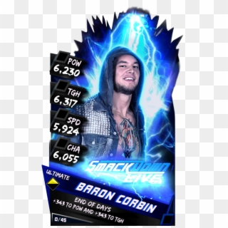 Baron Corbin Wwe Supercard - Wwe Supercard Ultimate Cards, HD Png Download