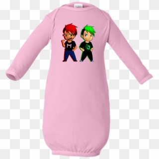 Markiplier And Jacksepticeye Infant Layette T-shirts - Layette, HD Png Download