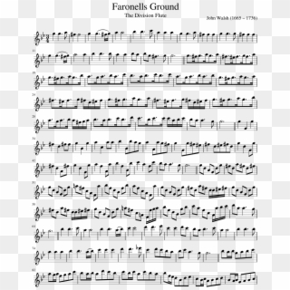 The Division Flute - Hold Your Hand Sheet Music, HD Png Download