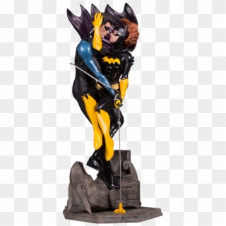 Nightwing And Batgirl Statue, HD Png Download