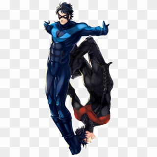 Nightwing, Batman Begins Style - Dick Grayson, HD Png Download