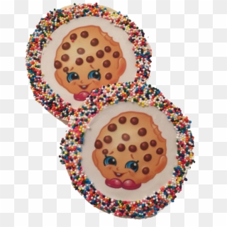Shopkins Sugar Cookies With Nonpareils - Brookie Cookie Shopkin, HD Png Download