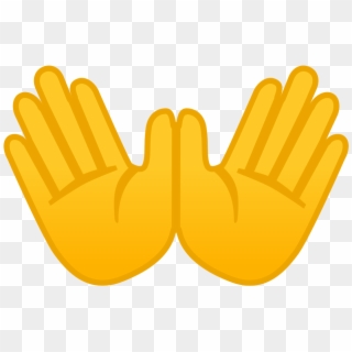 Download Svg Download Png - Open Hand Emoji, Transparent Png