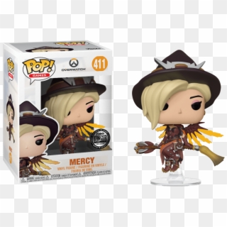 Blizzard Exclusive - Witch Mercy Funko Pop, HD Png Download