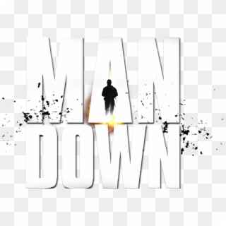 Man Down - Silhouette, HD Png Download