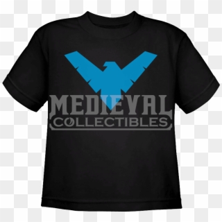 Kids Nightwing Logo T-shirt - Nightwing Symbol, HD Png Download