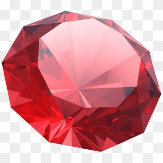Red Diamond Png Clipart Image - Red Diamond Clipart, Transparent Png